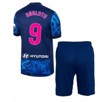 Atletico Madrid Alexander Sorloth #9 Koszulka Trzecia dzieci 2024-25 Krótki Rękaw (+ krótkie spodenki)